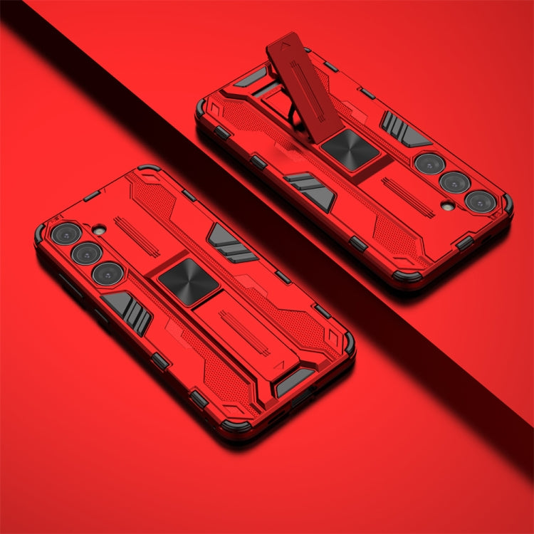 Samsung Galaxy S24+ 5G Supersonic Armor PC Hybrid TPU Phone case showcasing its stylish design and durable material.